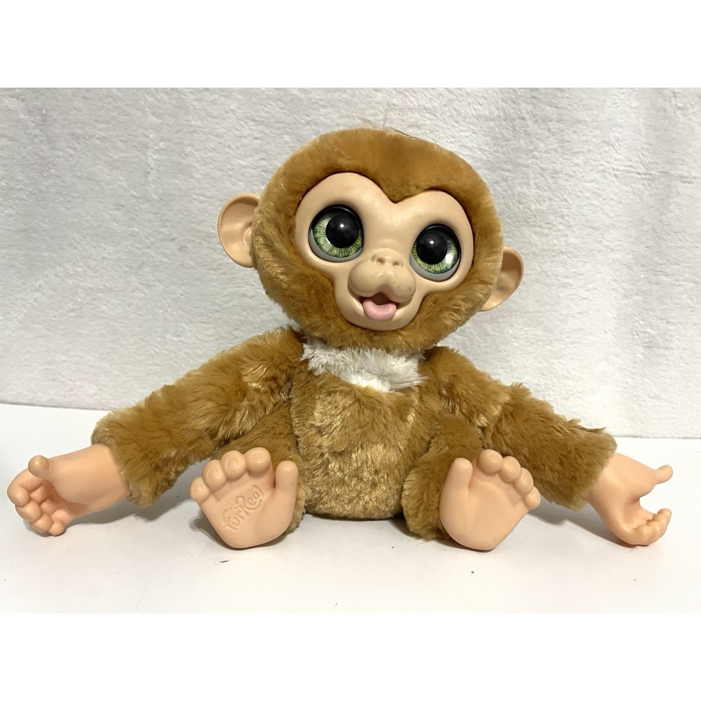 Hasbro FurReal  Interactive Plush Fur Real Pet Monkey Toy 2017 Works
